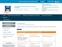 Tablet Screenshot of annuaire-dm.com